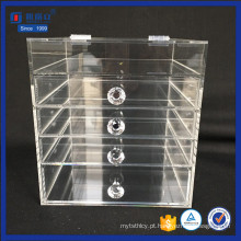 Custom Clear Makeup Organizer com gavetas